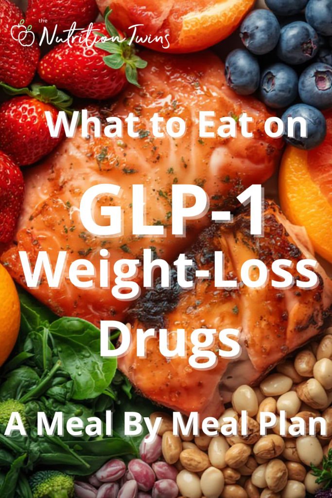 What to Eat on GLP-1 Weight-Loss Drugs (Meal-by-Meal Guide) GLP-1 weight loss meal plan showing balanced meals designed to support metabolism with protein, fiber, and nutrient-dense foods while promoting healthy weight loss.
