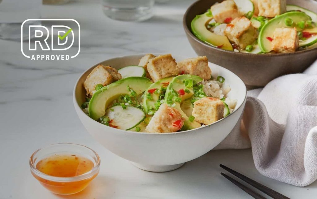 Crispy Air-Fried Tofu Bowls | MyFitnessPal Crispy Air-Fried Tofu Bowls