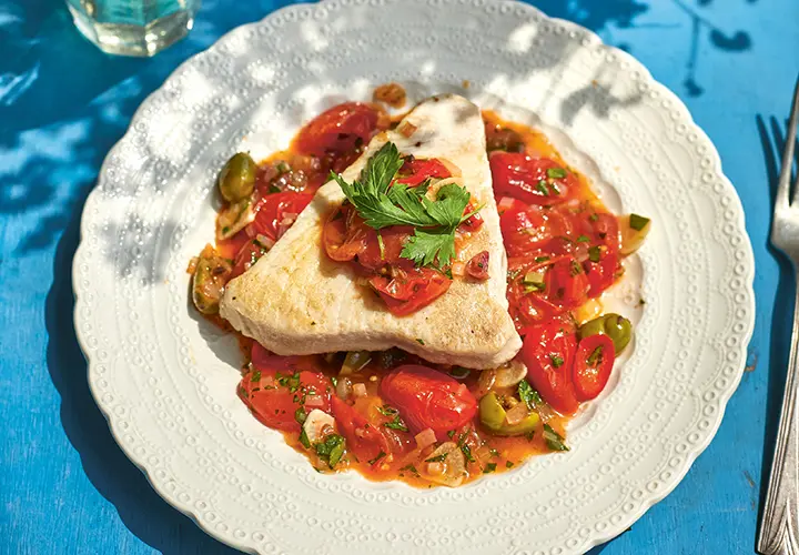 Sardinian Tuna Steaks in Tomato Sauce Sardinian Tuna Steaks in Tomato Sauce